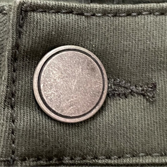 Westbound Olive Denim Plus Size THE FIT FORMULA Mid Rise Straight Leg 16W S - Picture 3 of 14